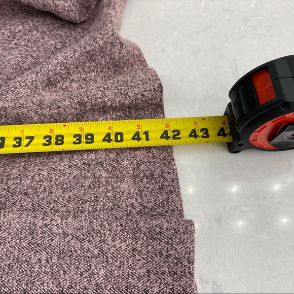 Gal Meets Glam Agatha Dress Pink Tweed Coat Dress Size 6 - Picture 9 of 12